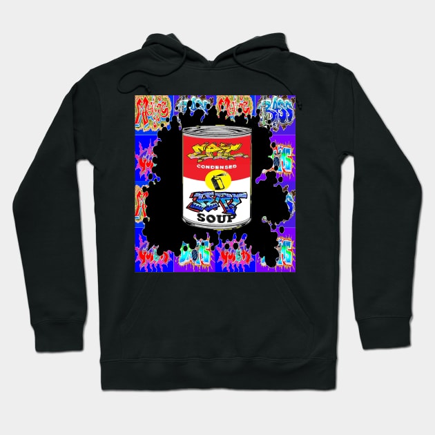 pop soup art graffiti 23 Hoodie by LowEndGraphics